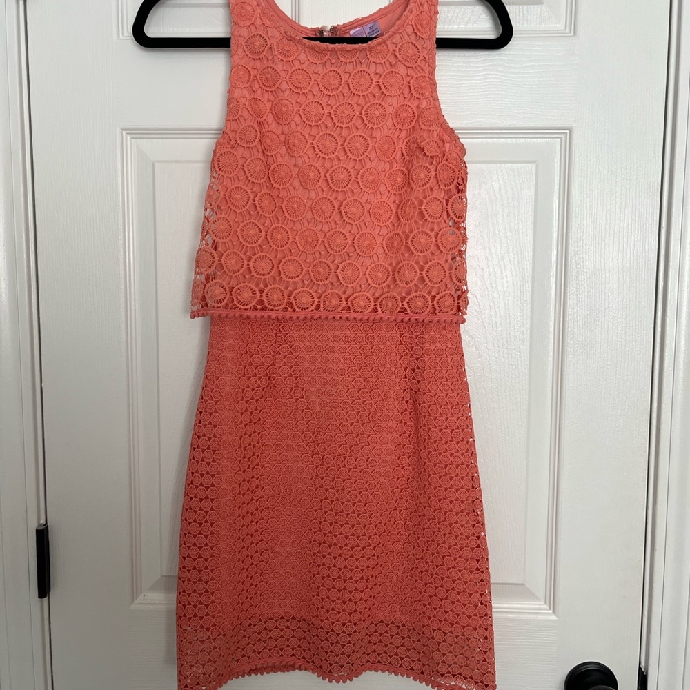 Peach Mini Dress